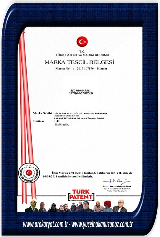 350 Numaralı İletişim Otoyolu ®